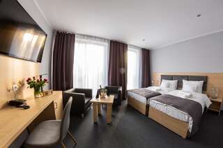 Отель Seven Hotel Bytom - Katowice Бытом Стандартный двухместный номер с 2 отдельными кроватями-4